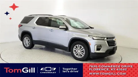 Gray 2023 Chevrolet Traverse LT Cloth for sale in Florence, KY