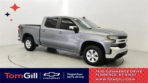 Gray 2021 Chevrolet Silverado 1500 LT for sale in Florence, KY