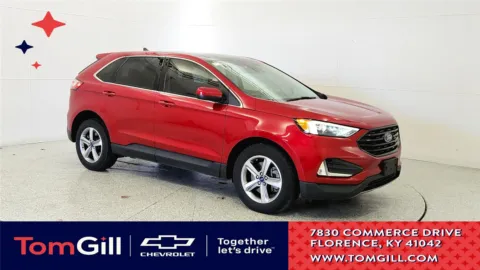 Red 2022 Ford Edge SEL for sale in Florence, KY