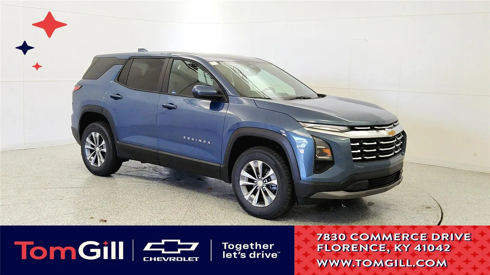 Blue 2026 Chevrolet Equinox AWD LT for sale in Florence, KY
