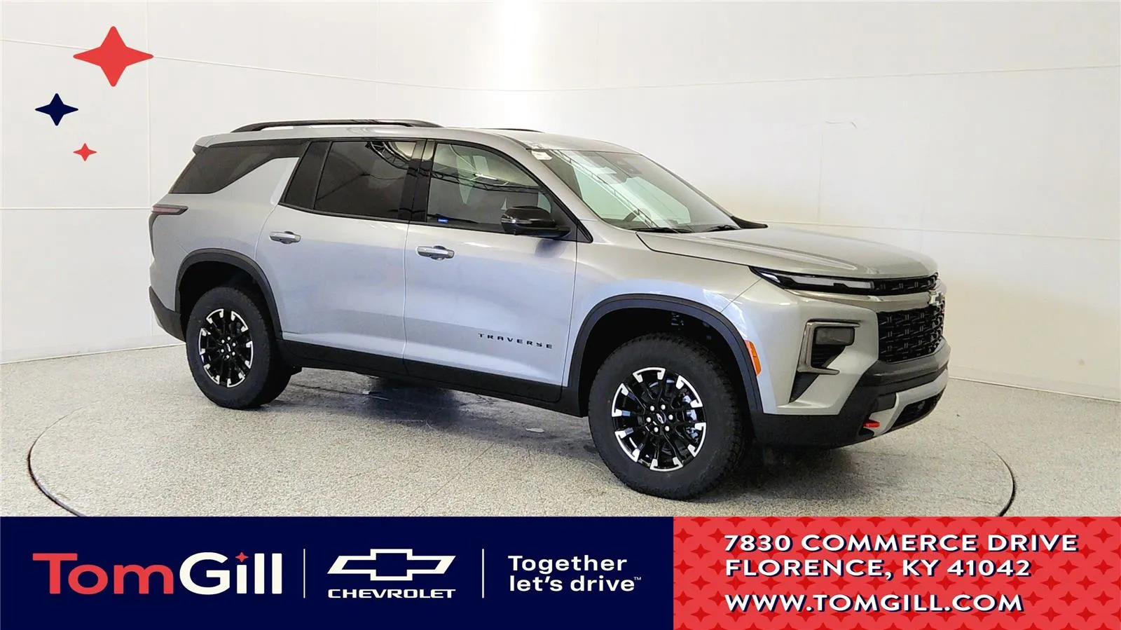 Gray 2026 Chevrolet Traverse AWD Z71 for sale in Florence, KY