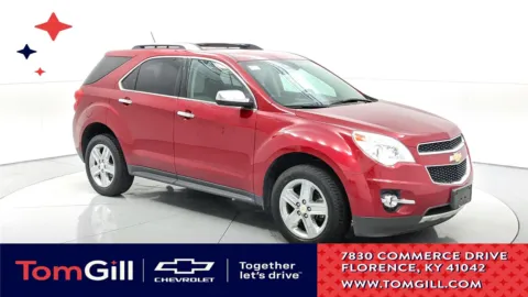 Red 2014 Chevrolet Equinox LTZ for sale in Florence, KY