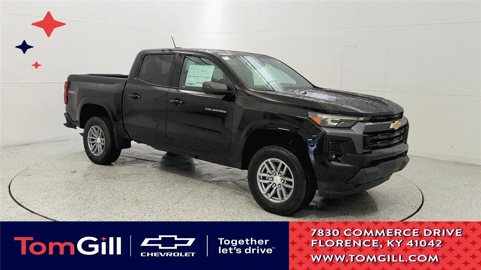 Black 2026 Chevrolet Colorado 4WD LT for sale in Florence, KY
