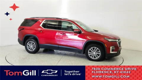 Red 2023 Chevrolet Traverse LT Cloth for sale in Florence, KY