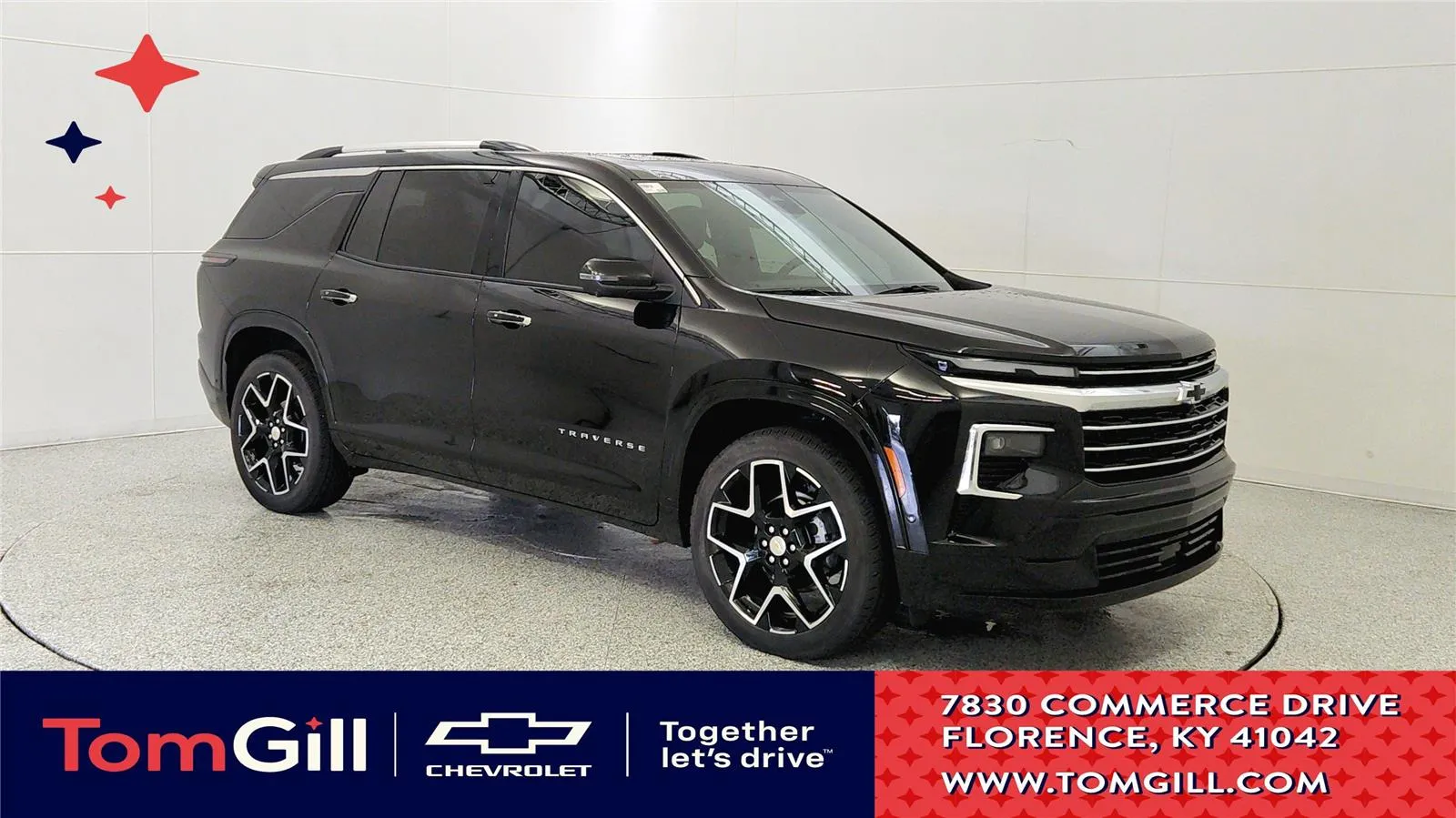 Black 2025 Chevrolet Traverse AWD High Country for sale in Florence, KY