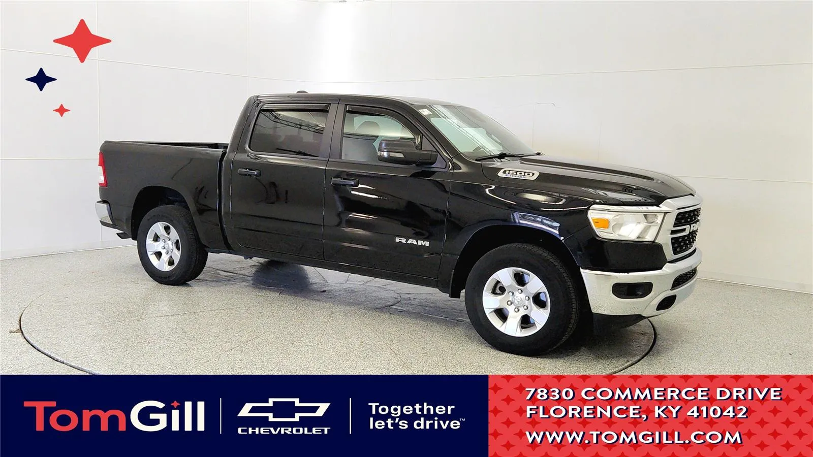 Black 2023 Ram 1500 Big Horn for sale in Florence, KY