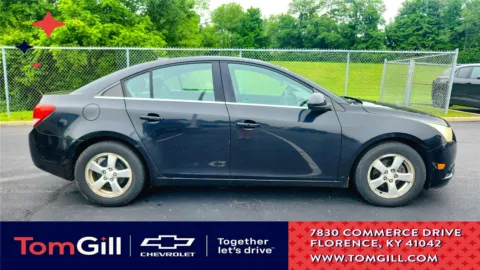 Black 2012 Chevrolet Cruze LT w/1LT for sale in Florence, KY