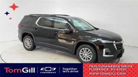 Black 2022 Chevrolet Traverse LT Leather for sale in Florence, KY