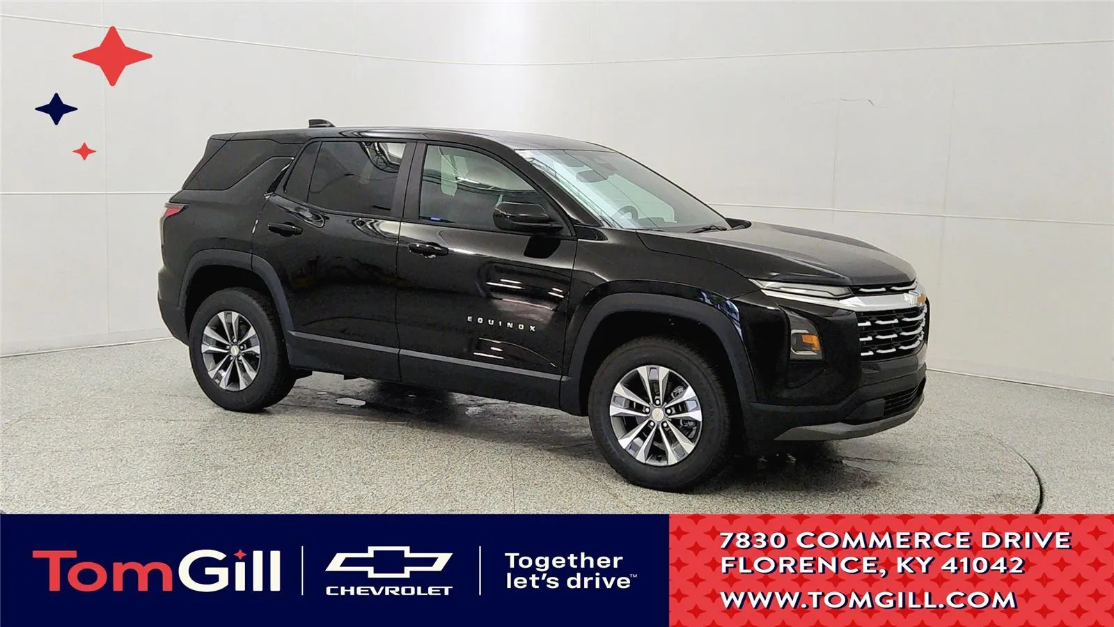 Black 2026 Chevrolet Equinox FWD LT for sale in Florence, KY