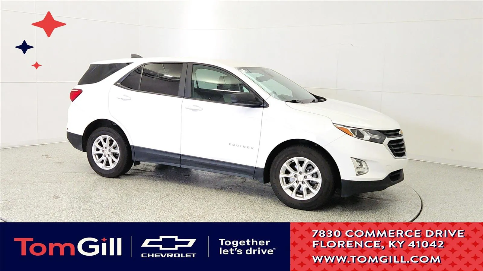 White 2020 Chevrolet Equinox LS for sale in Florence, KY