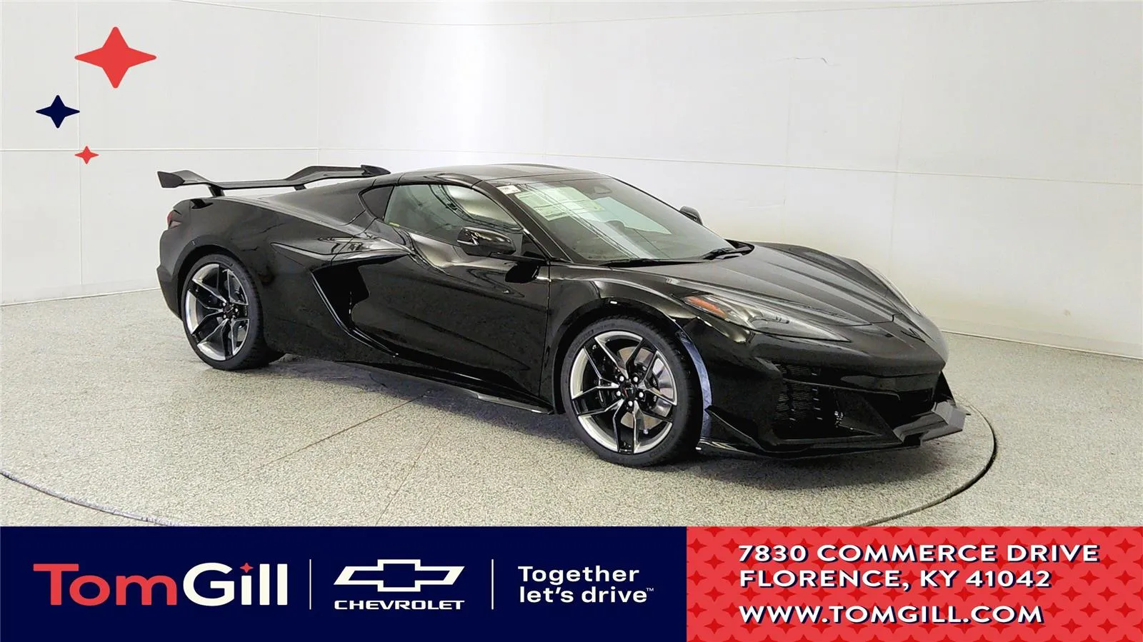 Black 2026 Chevrolet Corvette 2LZ for sale in Florence, KY