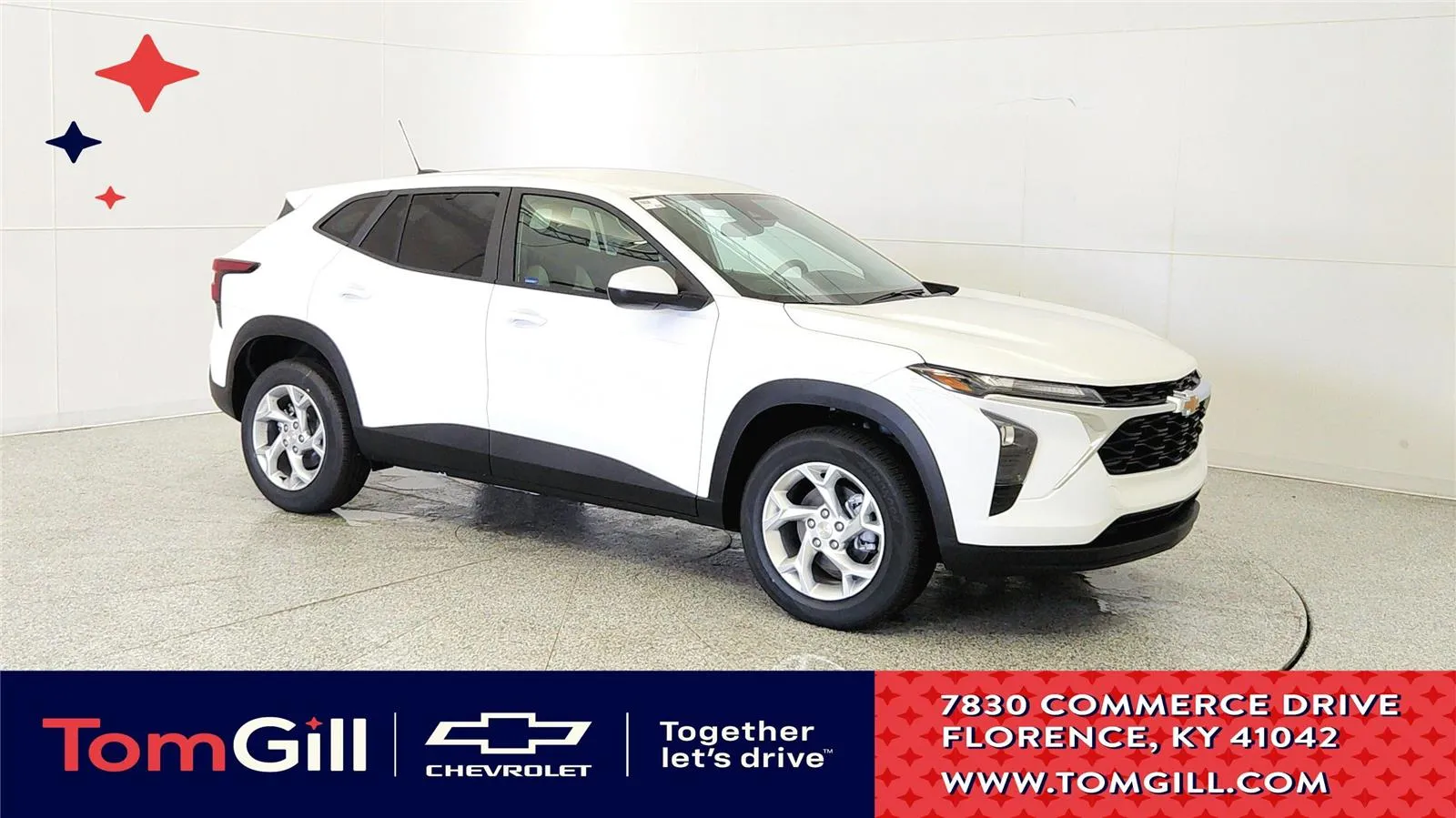 White 2026 Chevrolet Trax LS for sale in Florence, KY