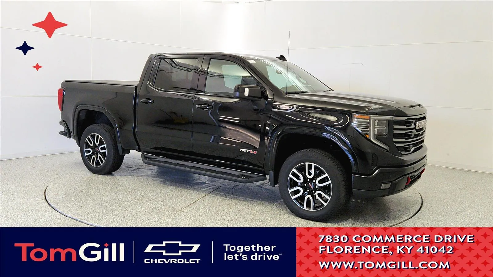 Black 2025 GMC Sierra 1500 AT4 for sale in Florence, KY
