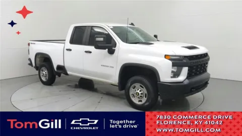 White 2020 Chevrolet Silverado 2500HD Work Truck for sale in Florence, KY