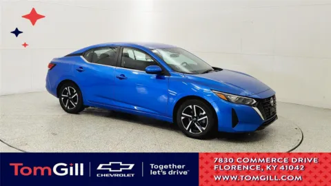 Blue 2024 Nissan Sentra SV for sale in Florence, KY