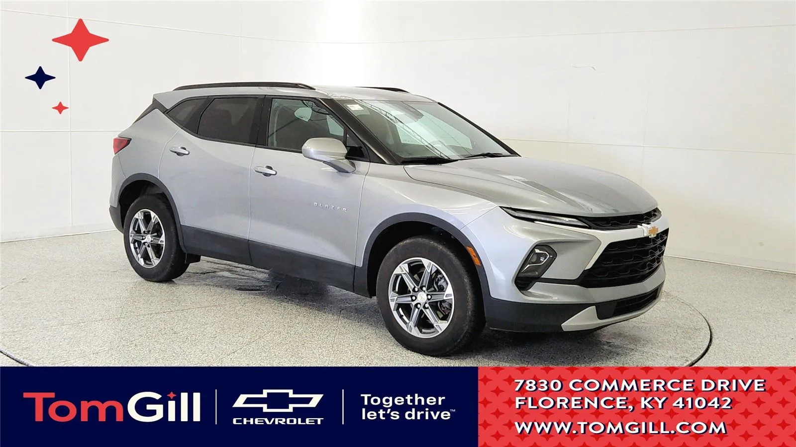 Gray 2023 Chevrolet Blazer LT for sale in Florence, KY