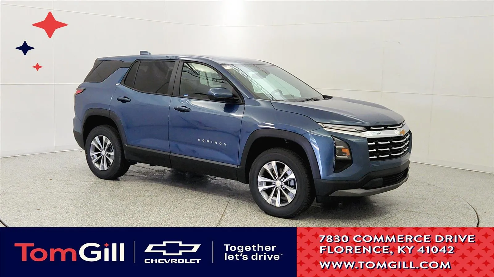 Blue 2026 Chevrolet Equinox FWD LT for sale in Florence, KY