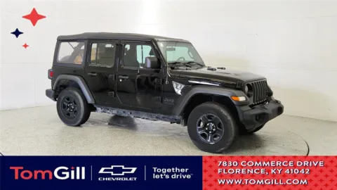 Black 2022 Jeep Wrangler Unlimited Sport for sale in Florence, KY