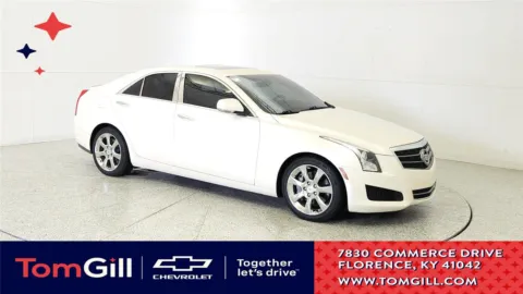 White 2014 Cadillac ATS Luxury RWD for sale in Florence, KY