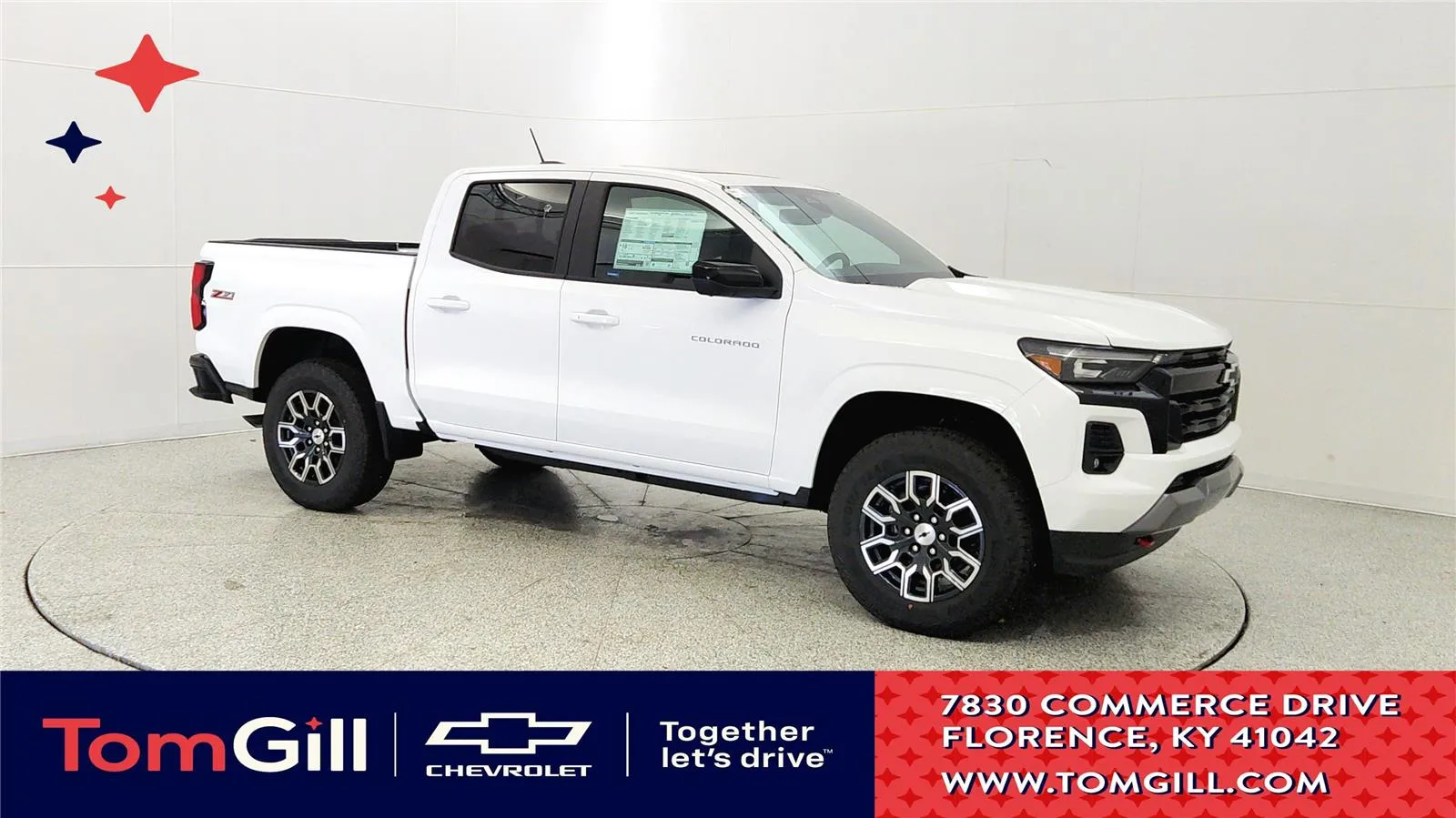 White 2026 Chevrolet Colorado 4WD Z71 for sale in Florence, KY