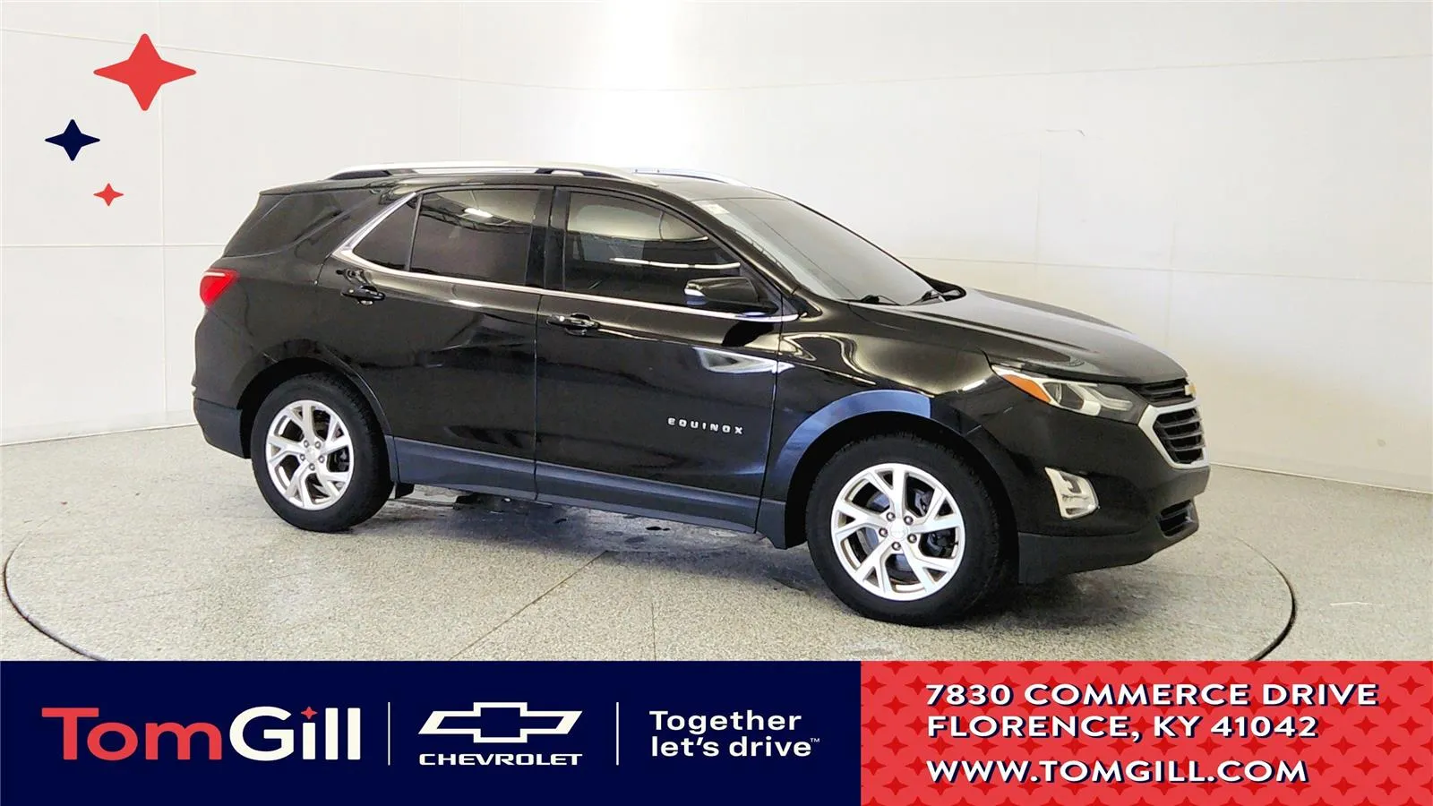 Used 2018 Chevrolet Equinox LT with VIN 2GNAXKEX3J6241634 for sale in Florence, KY