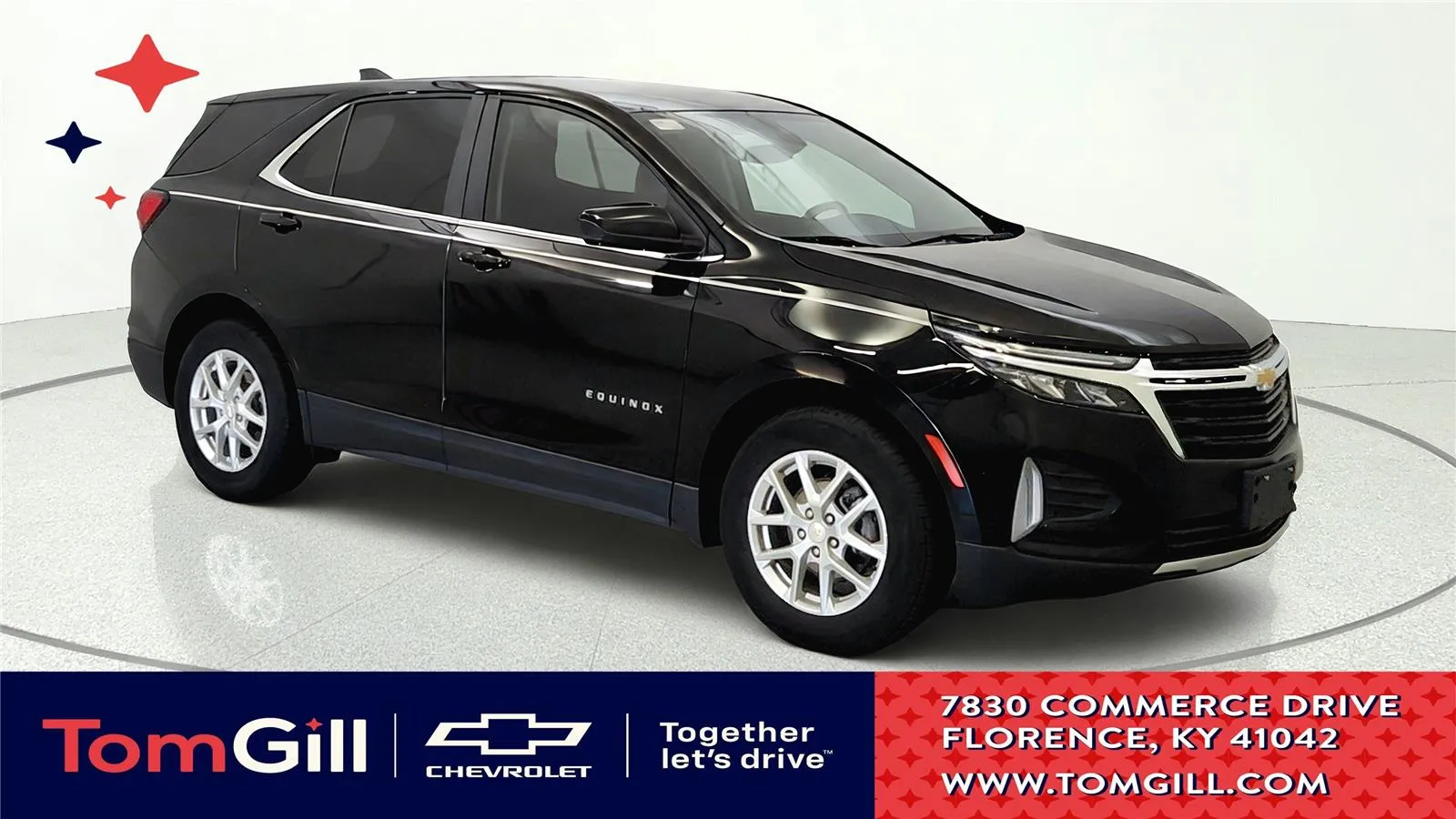 Black 2024 Chevrolet Equinox LT for sale in Florence, KY