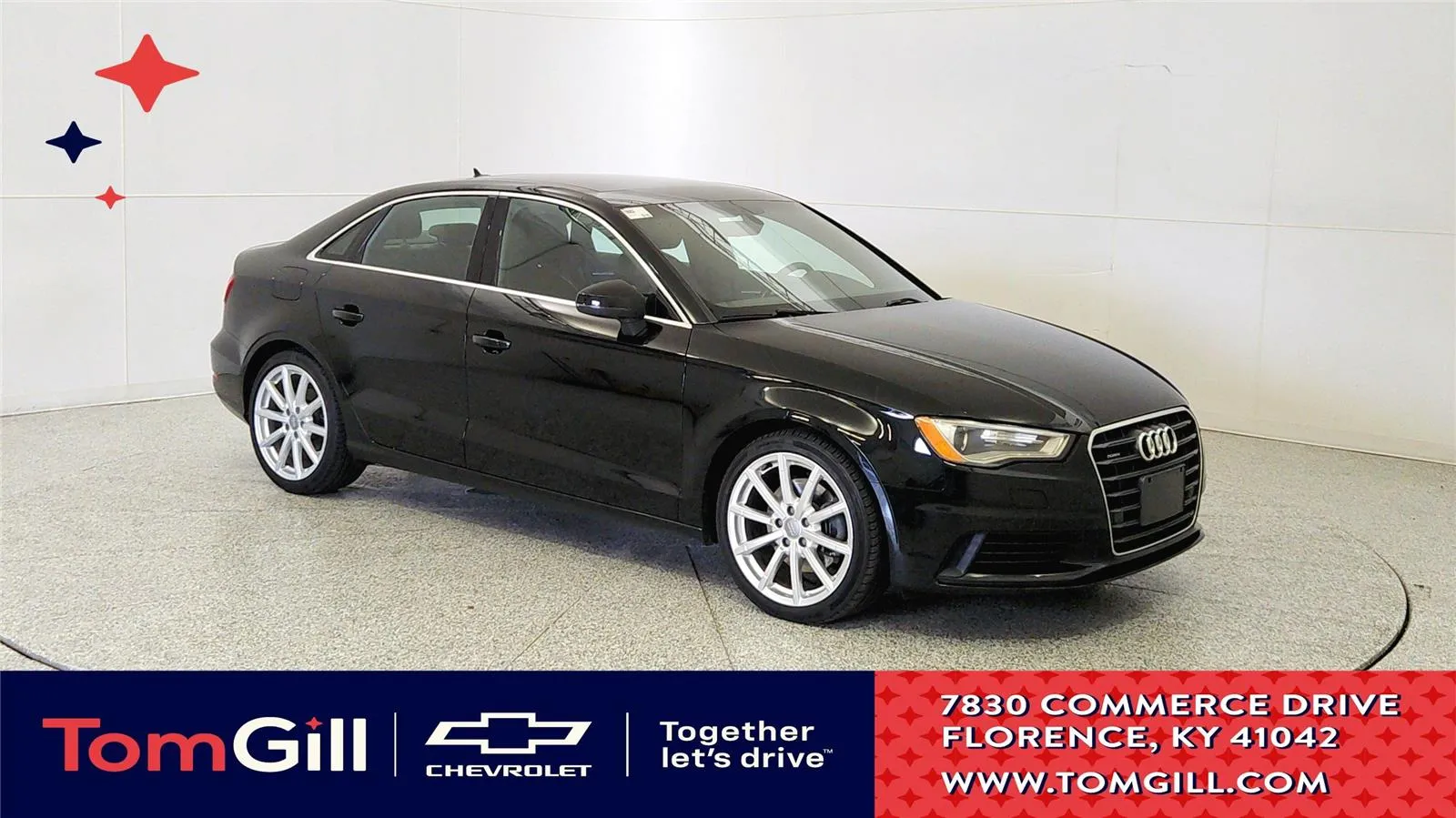 Black 2016 Audi A3 2.0T Premium Plus for sale in Florence, KY