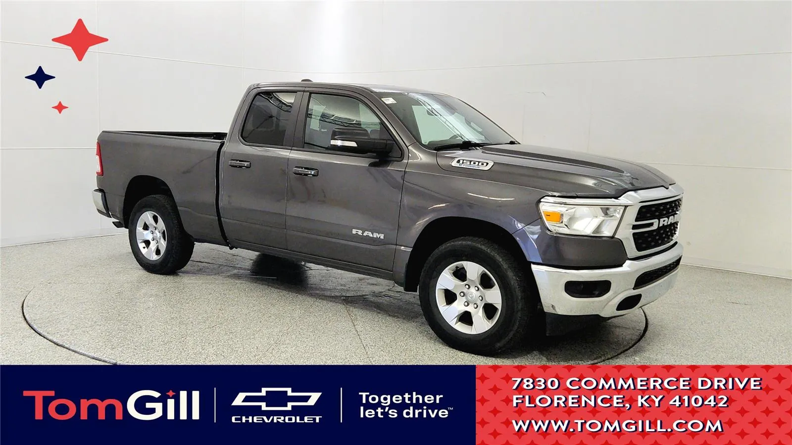 Gray 2022 Ram 1500 Big Horn for sale in Florence, KY
