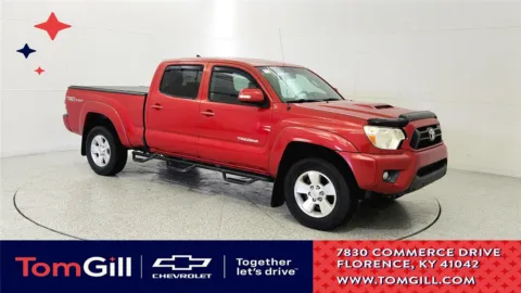 Red 2015 Toyota Tacoma 4WD Double Cab LB V6 AT (Natl) for sale in Florence, KY