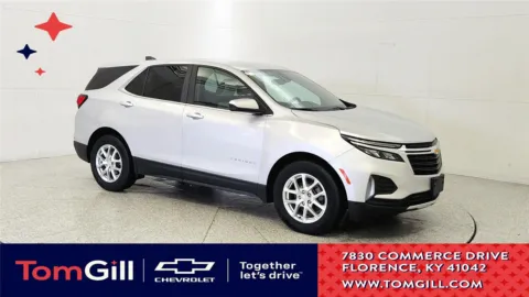 Silver 2022 Chevrolet Equinox LT for sale in Florence, KY