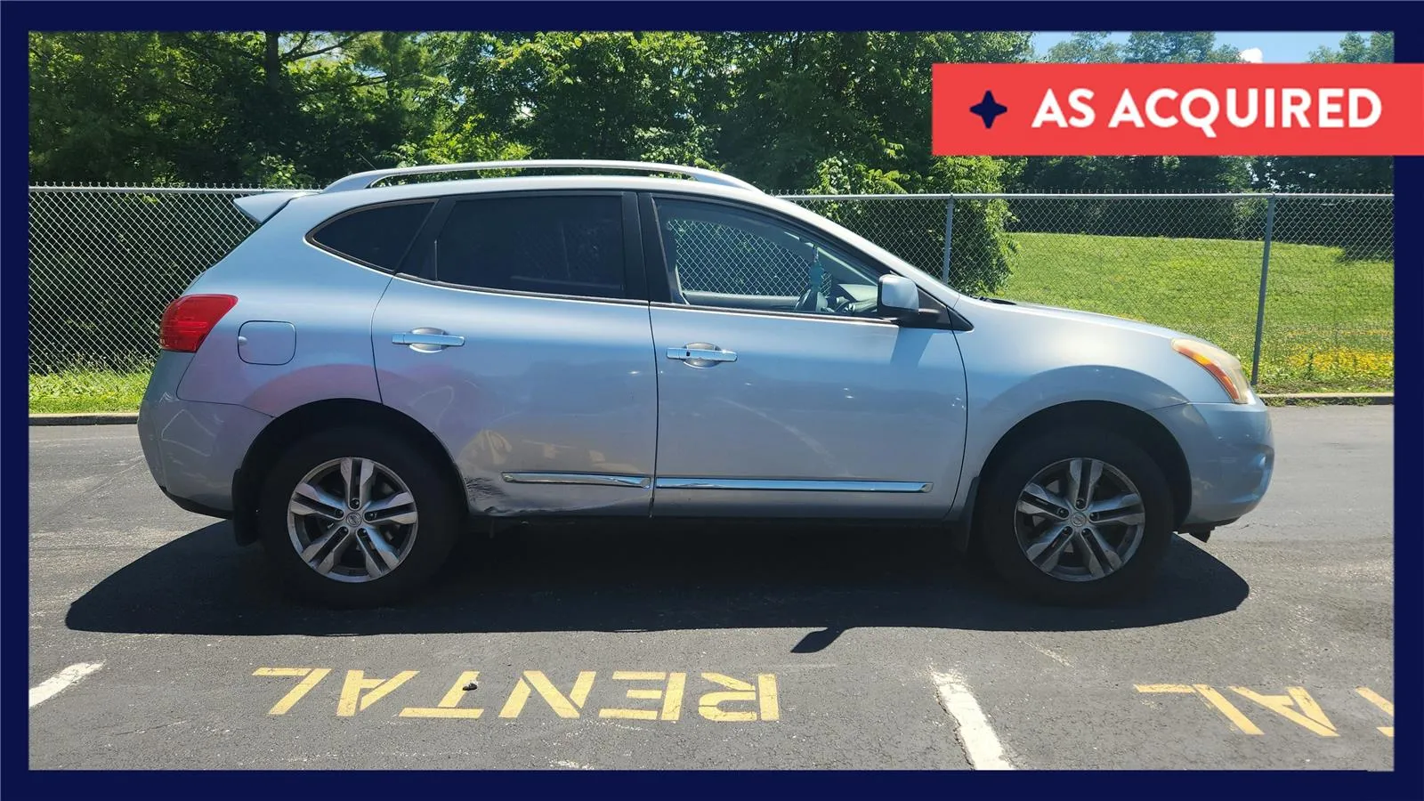 Blue 2012 Nissan Rogue SV for sale in Florence, KY