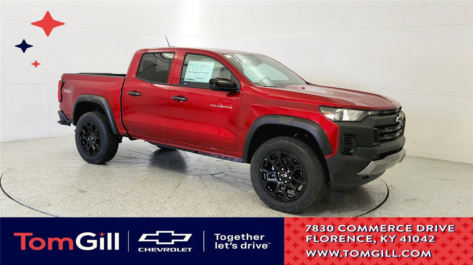 Red 2026 Chevrolet Colorado 4WD Trail Boss for sale in Florence, KY