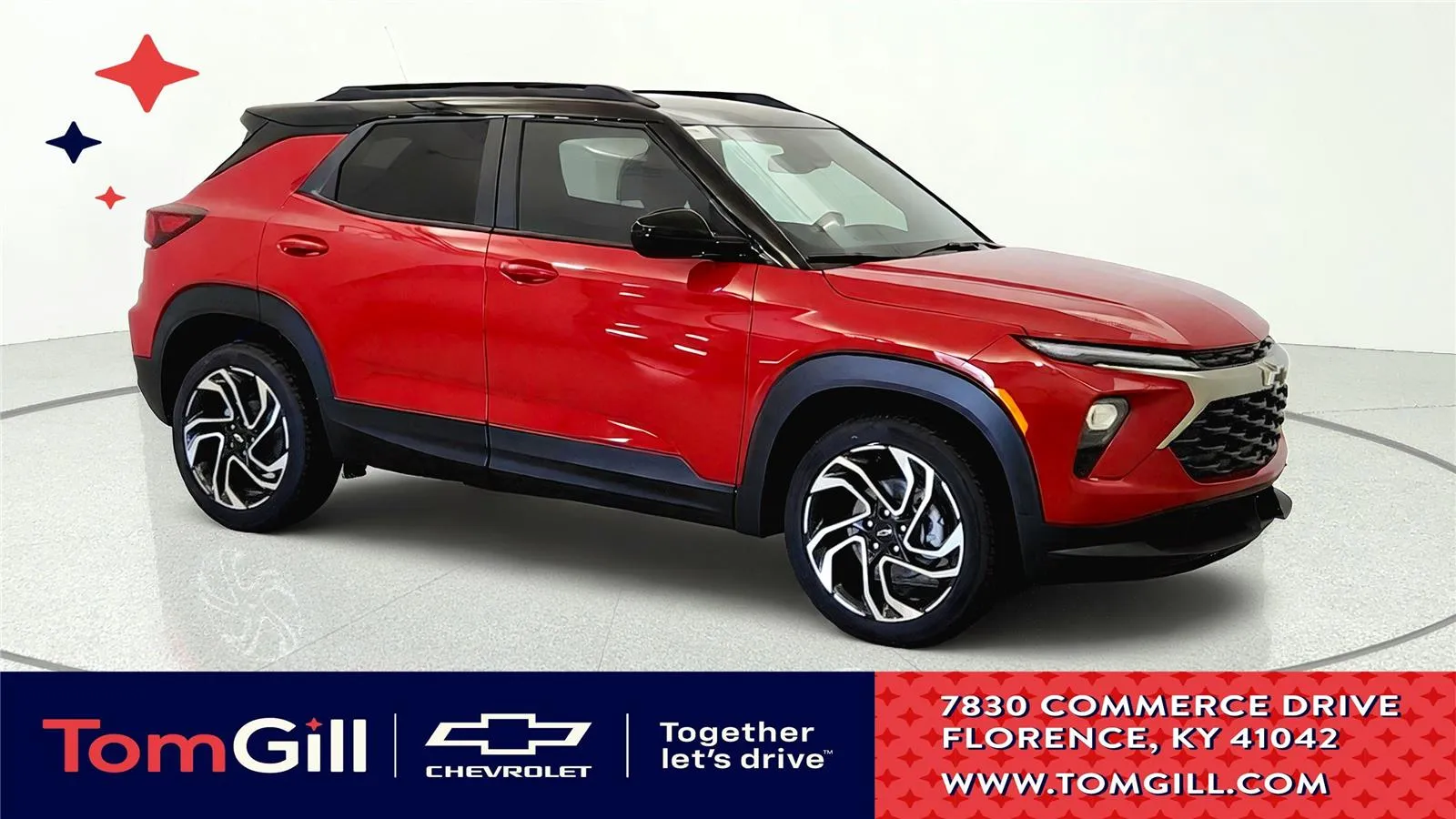 Red 2026 Chevrolet Trailblazer RS for sale in Florence, KY