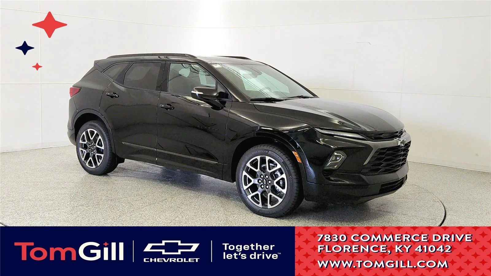 Black 2026 Chevrolet Blazer RS for sale in Florence, KY