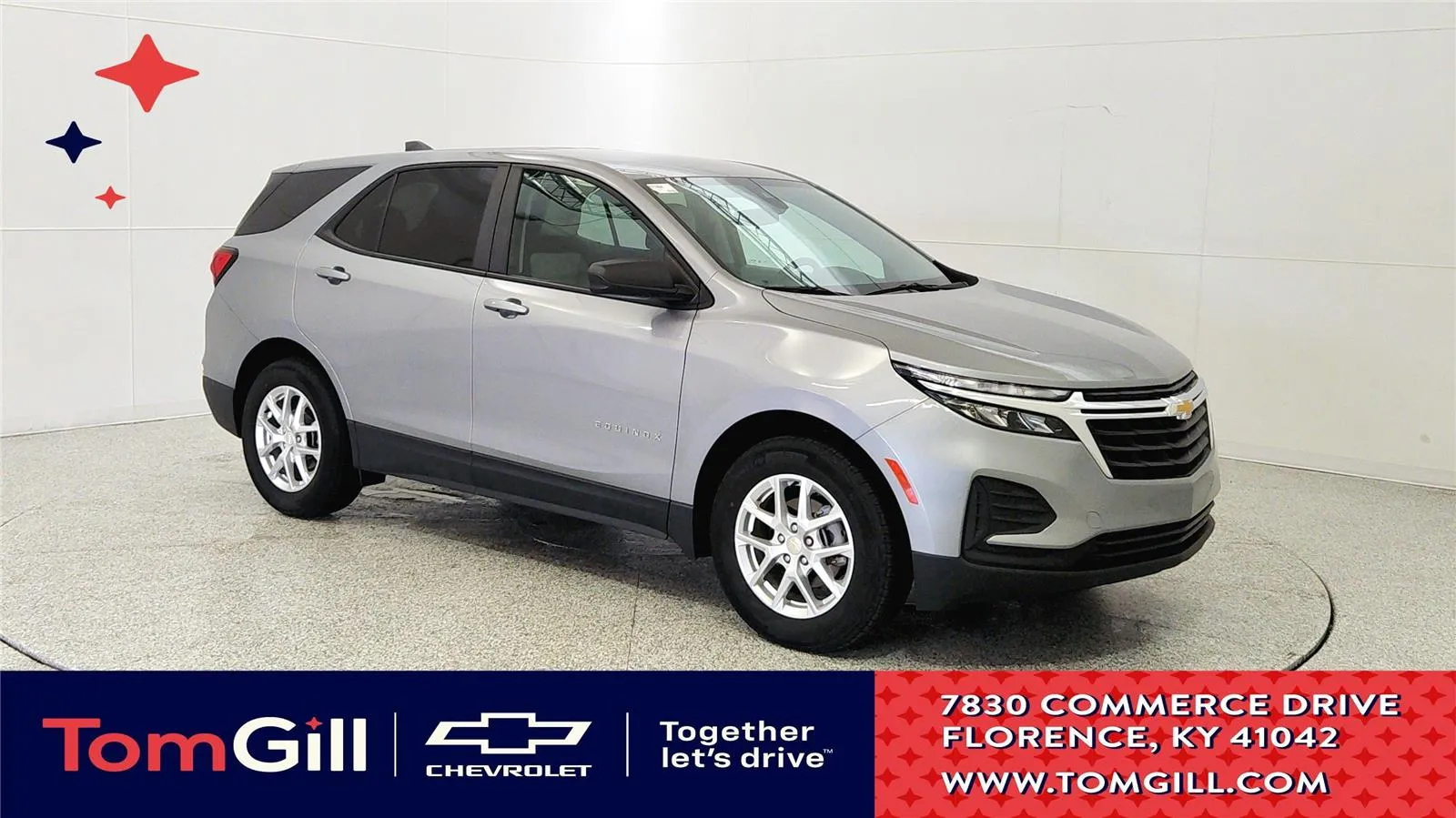 Gray 2023 Chevrolet Equinox LS for sale in Florence, KY