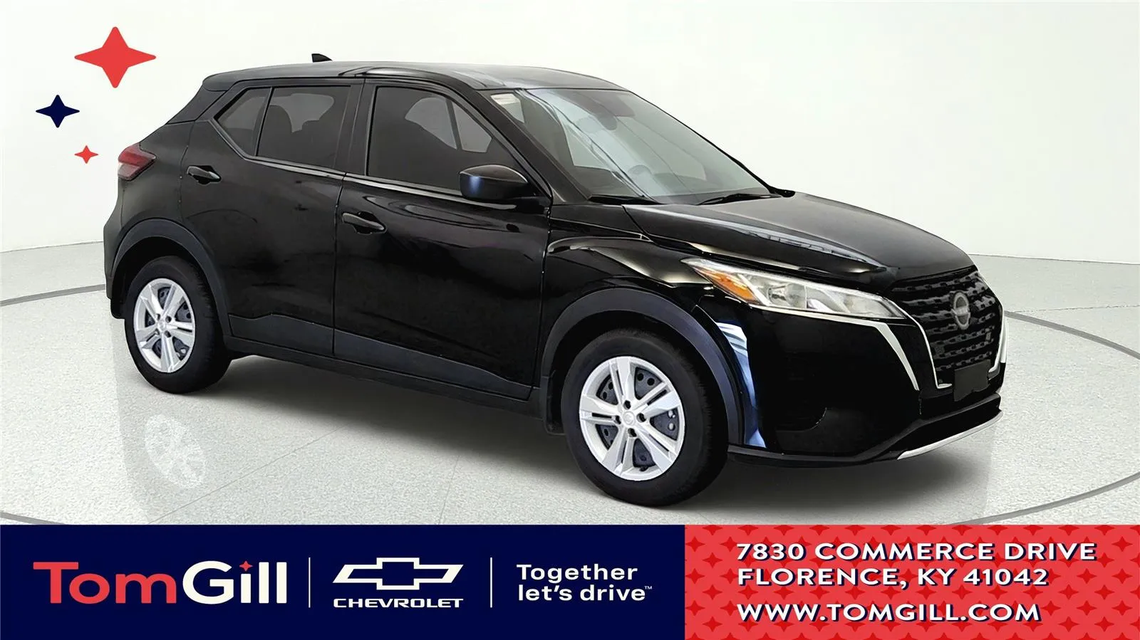 Black 2025 Nissan Kicks Play S for sale in Florence, KY