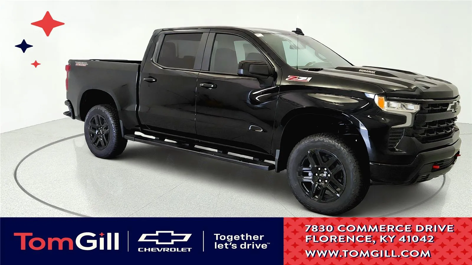 Black 2026 Chevrolet Silverado 1500 LT Trail Boss for sale in Florence, KY