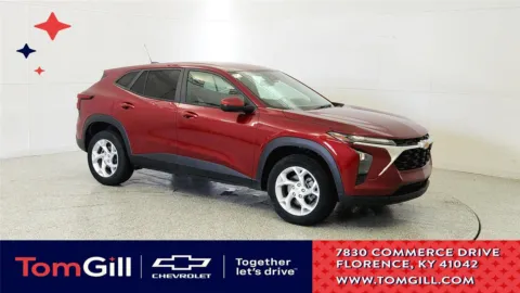 Red 2024 Chevrolet Trax LS for sale in Florence, KY
