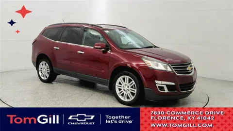 Red 2015 Chevrolet Traverse LT for sale in Florence, KY