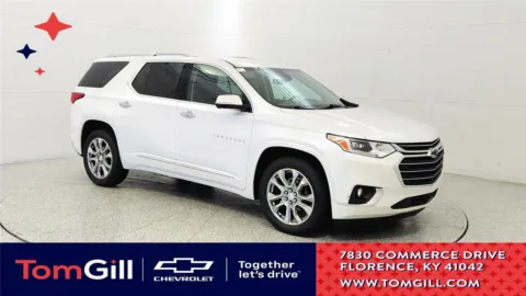 White 2018 Chevrolet Traverse Premier for sale in Florence, KY