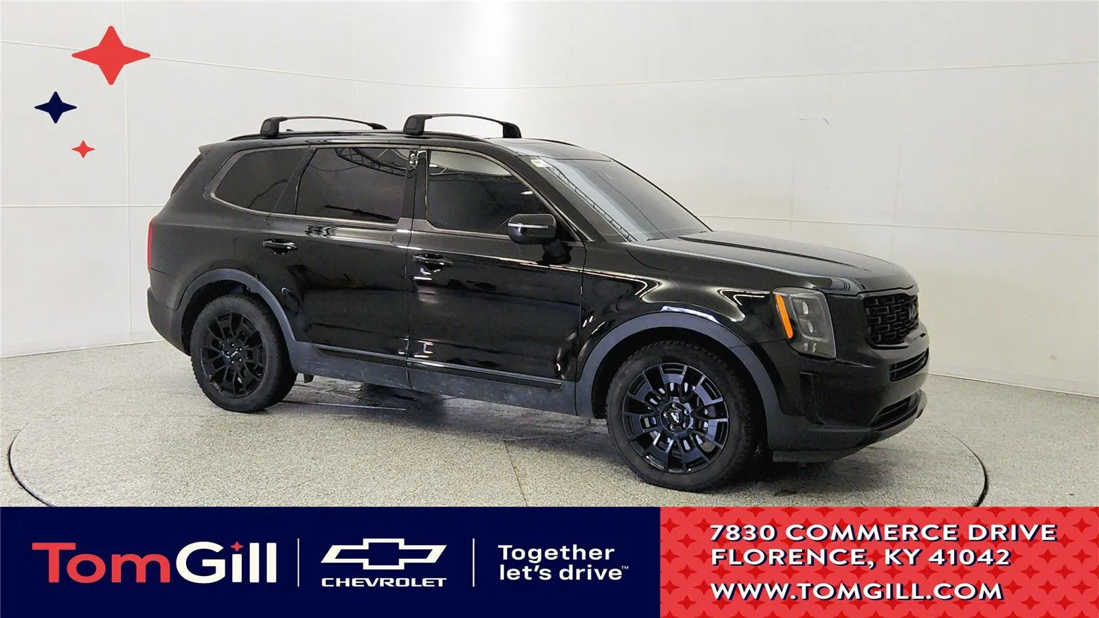 Black 2022 Kia Telluride EX for sale in Florence, KY