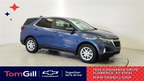 Blue 2024 Chevrolet Equinox LT for sale in Florence, KY