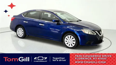 Blue 2017 Nissan Sentra SV for sale in Florence, KY
