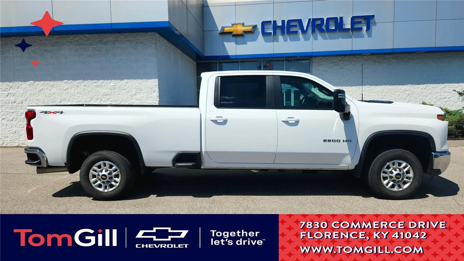 White 2025 Chevrolet Silverado 2500 HD LT for sale in Florence, KY