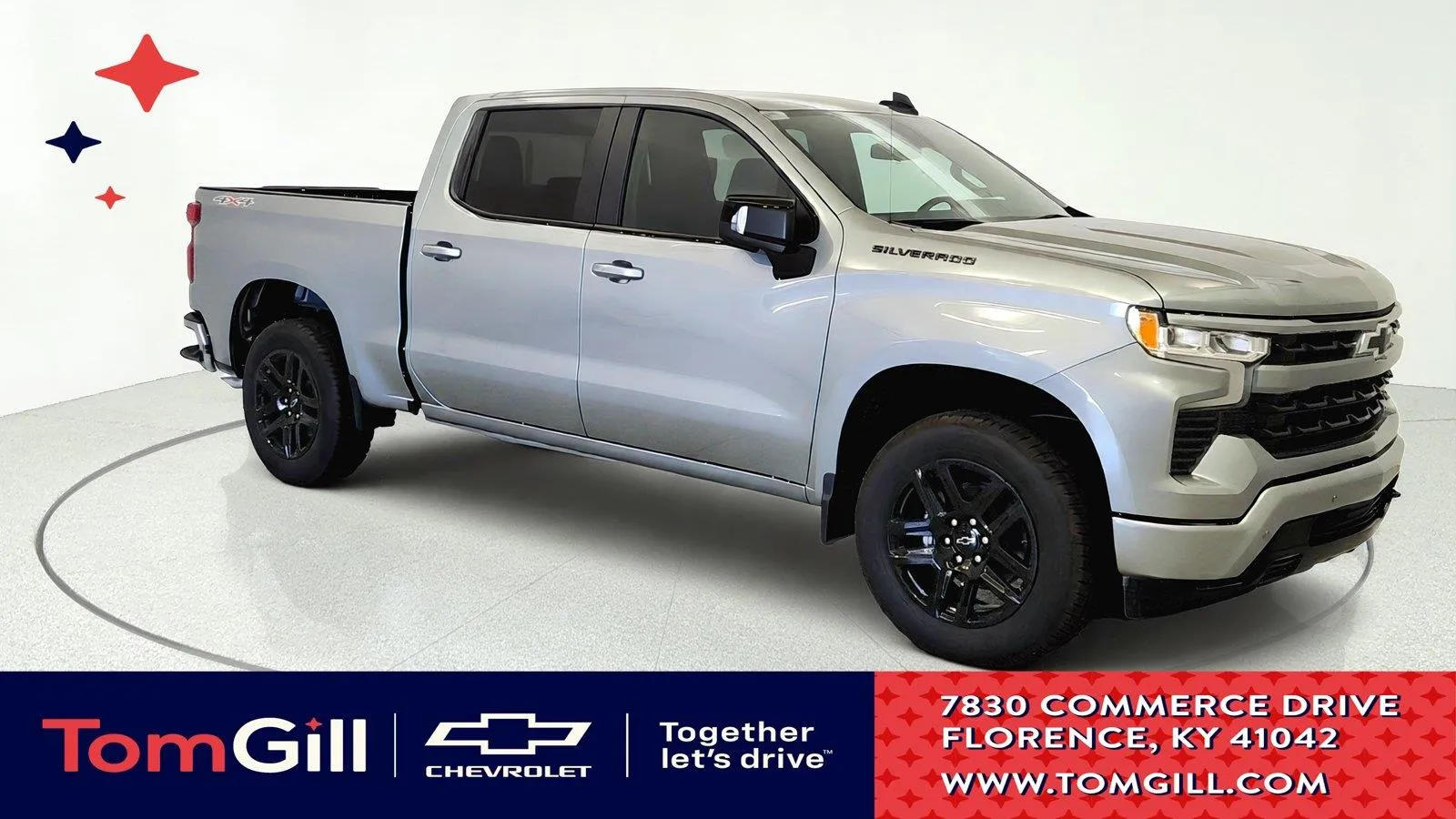Gray 2026 Chevrolet Silverado 1500 RST for sale in Florence, KY