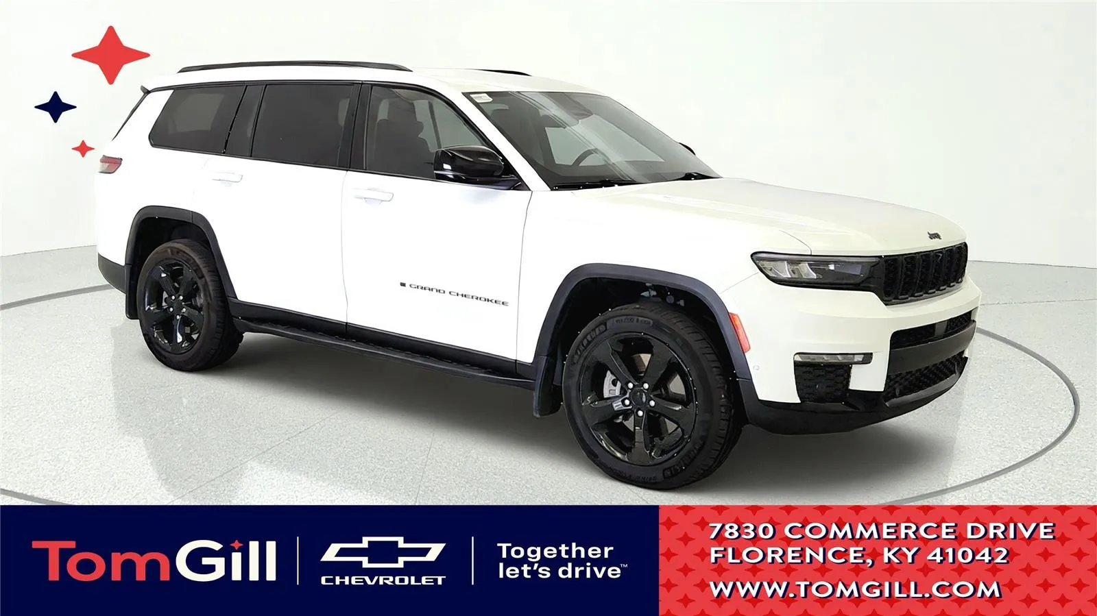 White 2023 Jeep Grand Cherokee L Limited for sale in Florence, KY