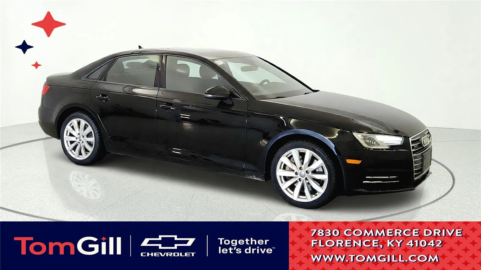 Black 2017 Audi A4 Premium for sale in Florence, KY