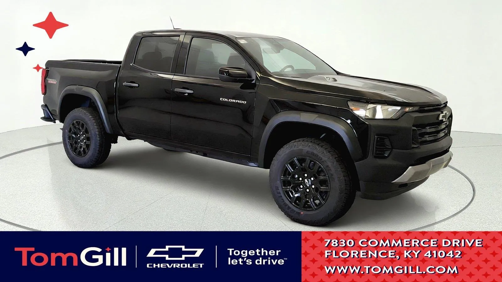 Black 2026 Chevrolet Colorado 4WD Trail Boss for sale in Florence, KY