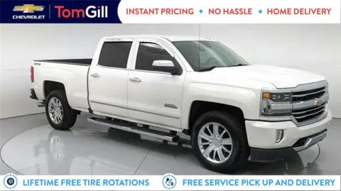 White 2017 Chevrolet Silverado 1500 High Country for sale in Florence, KY