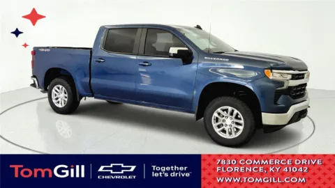 Blue 2024 Chevrolet Silverado 1500 LT for sale in Florence, KY